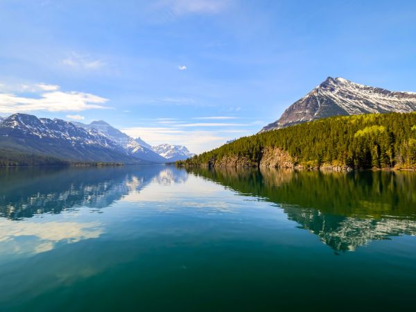 View of Waterton Lakes National Park